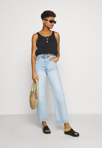  RIBCAGE ANKLE - Jeans Straight Leg - Middle Road