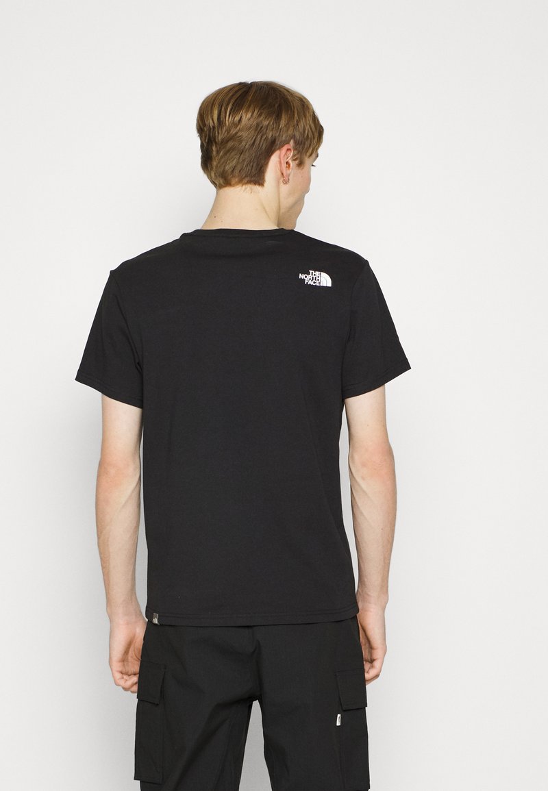 The North Face WOODCUT DOME TEE - T-Shirt Print - Black