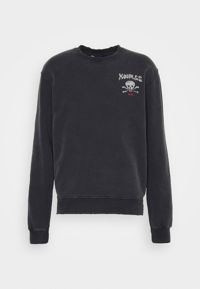 THE KOOPLES Sweatshirt - Black Washed
