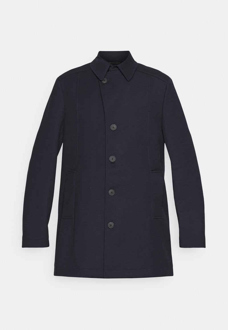 Selected Homme SLHDRAPER COAT - Kurzmantel - Sky Captain