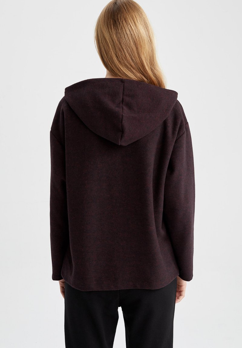DeFacto Kapuzenpullover - Bordeaux