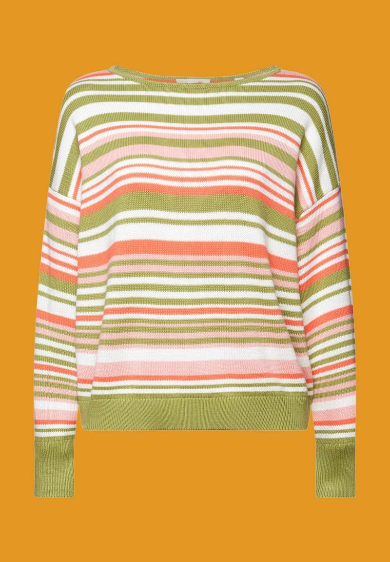 Edc By Esprit Strickpullover - Coral Orange