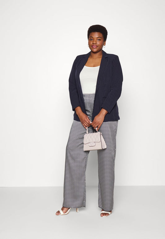  PCBOSSY LOOSE STRIPED BLAZER - Blazer - Sky Captainaop/pinstripe