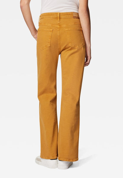 Mavi VICTORIA - Jeans Bootcut - Mustard Str