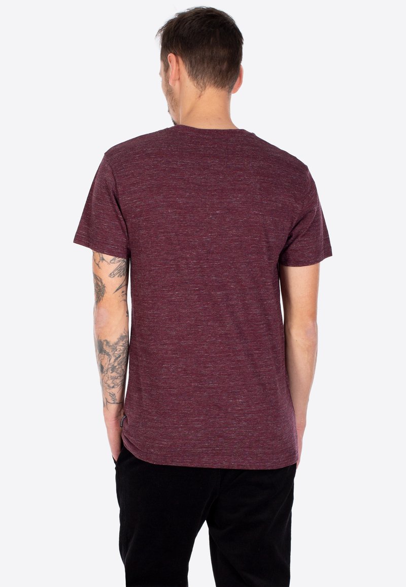 Iriedaily T-Shirt Basic - Maroon Mel.