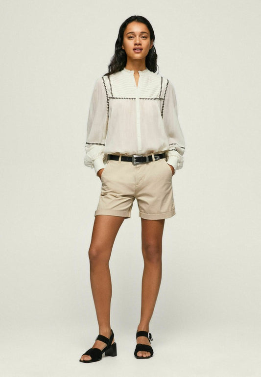 Pepe Jeans JUNIE - Shorts - Stone