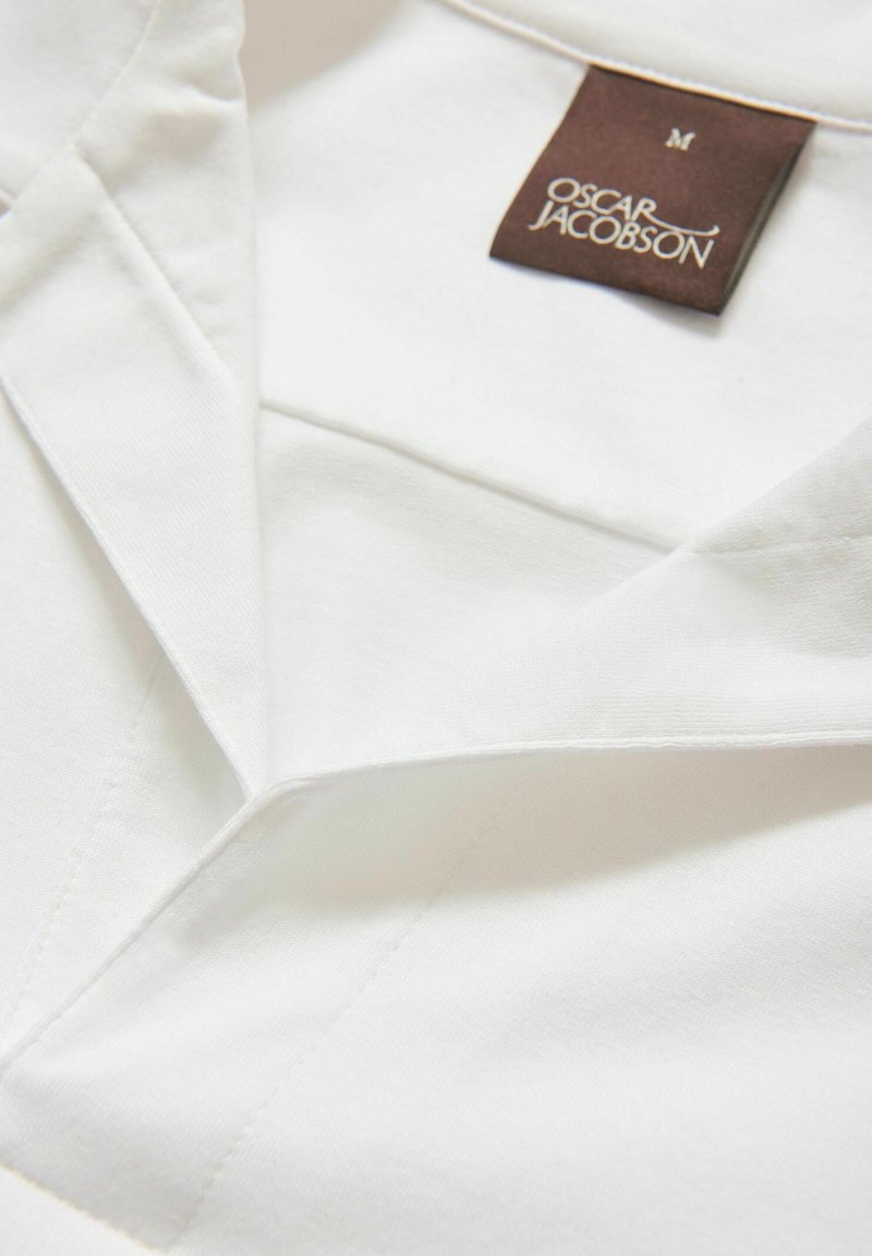 Oscar Jacobson CORNELIS - T-Shirt Basic - Technical White
