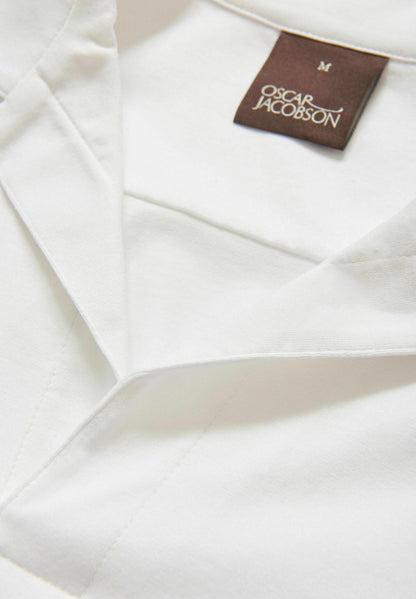 Oscar Jacobson CORNELIS - T-Shirt Basic - Technical White
