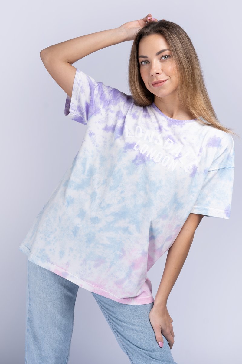 Lonsdale KILDONAN - T-Shirt Print - Multicolour White