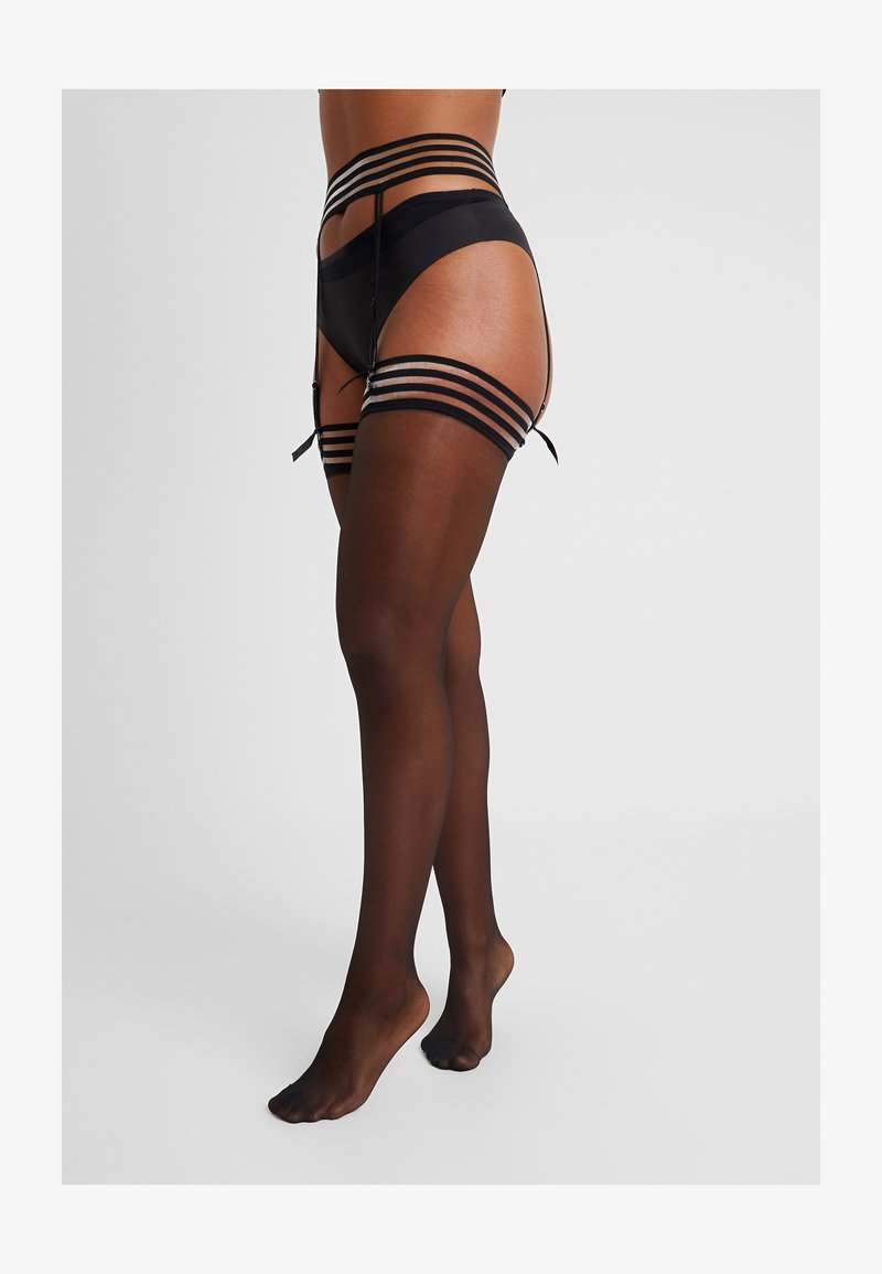 Ann Summers FASHION STOCKING SUSPENDER - Strumpfhose - Black