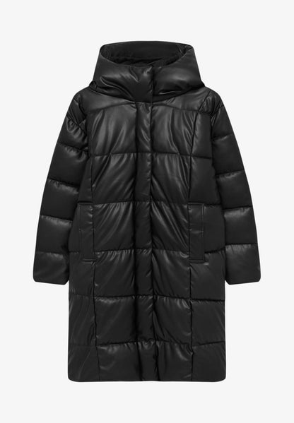 PULL & BEAR Wintermantel - Mottled Black