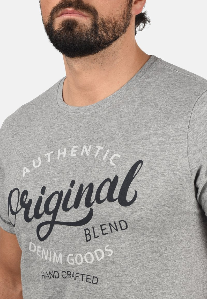 Blend BHFLORENZ - T-Shirt Print - Stone Mix