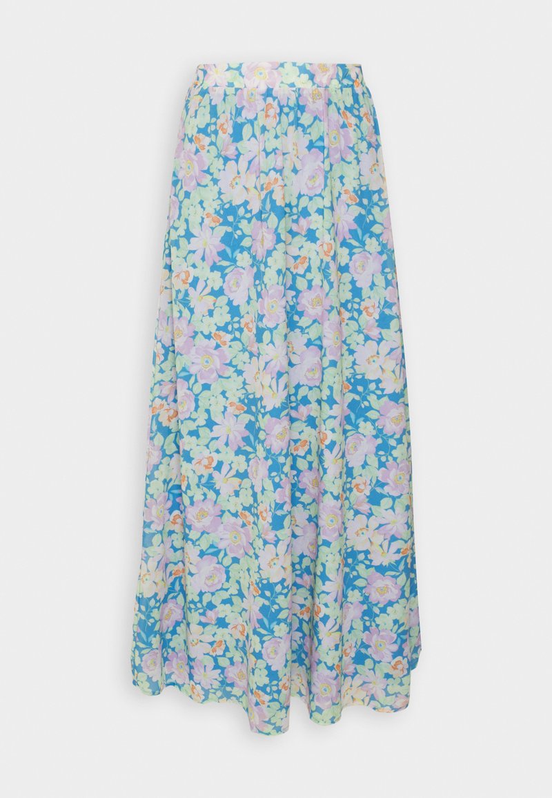 Vila VIASTRID SKIRT - Maxirock - Azure Blue