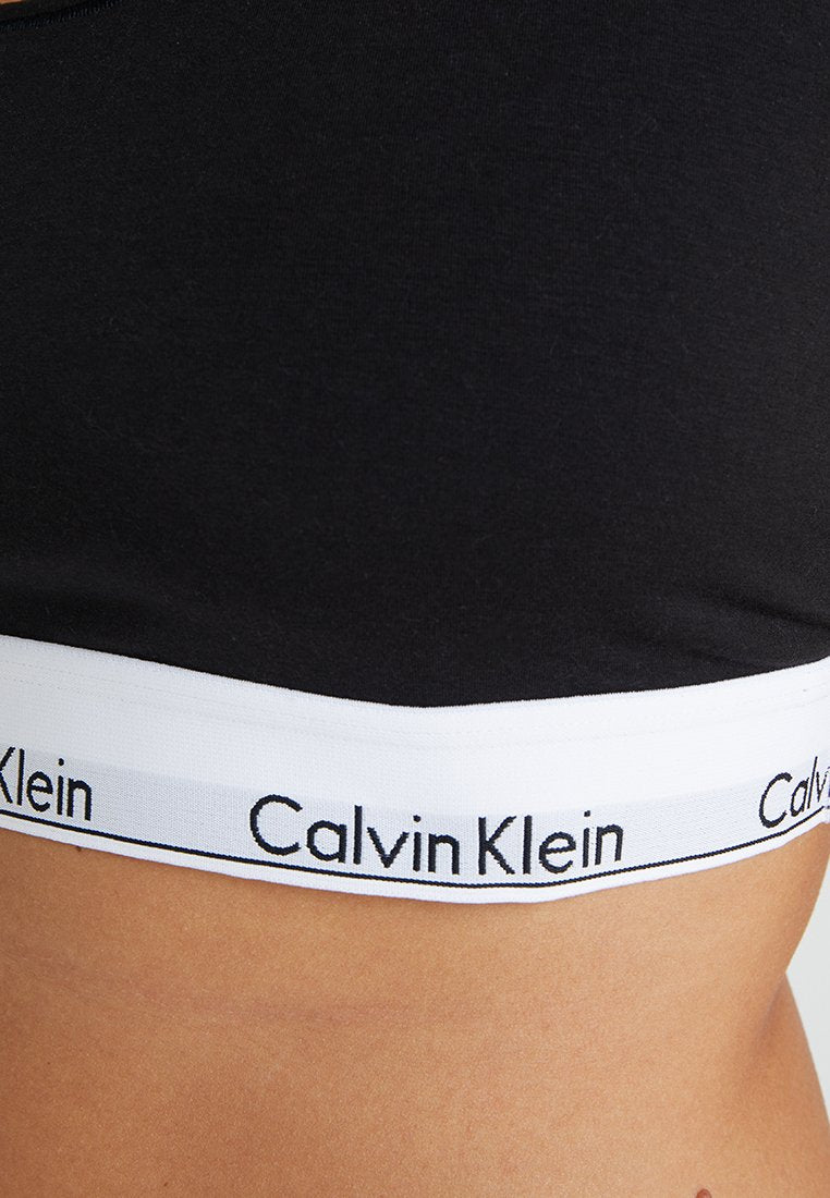 CALVIN KLEIN UNDERWEAR UNLINED BRALETTE - Bustier - Black