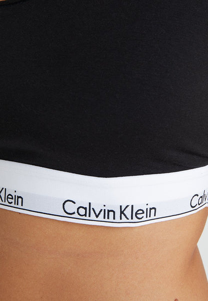 CALVIN KLEIN UNDERWEAR UNLINED BRALETTE - Bustier - Black