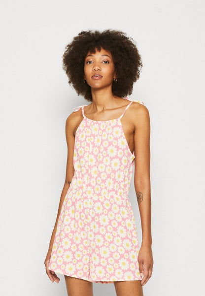 Pieces PCHINA - Jumpsuit - Pink/off-white