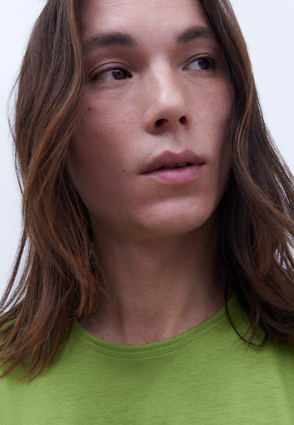ADOLFO DOMINGUEZ ROUND - T-Shirt Basic - Green