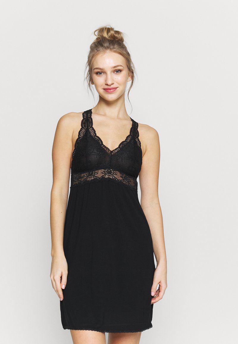 Anna Field ANNA VISCOSE DRESS - Nachthemd - Black