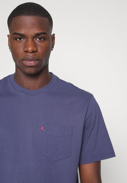  POCKET TEE UNISEX - T-Shirt Basic - Nightshadow Blue