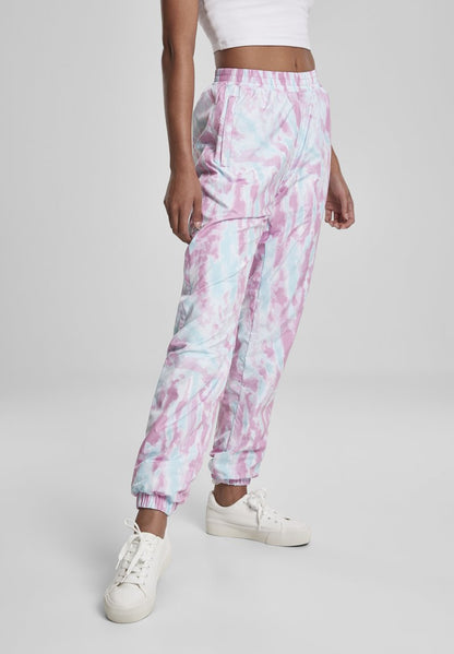 URBAN CLASSICS FRAUEN - Jogginghose - Aquablue/pink