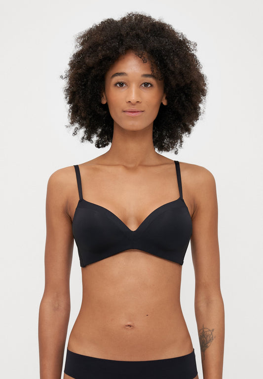 Anna Field 2 PACK - T-shirt Bra - Black/nude