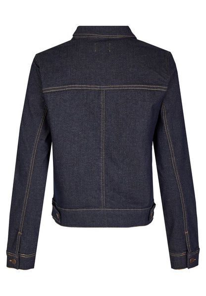 Angels JEANSJACKE 'CASUAL JACKET' MIT ZIERNÄHTEN - Jeansjacke - Dunkelblau