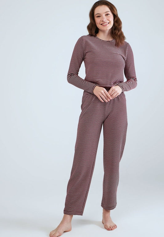  LONG SLEEVE STRIPED - Nachtwäsche Set - Mix