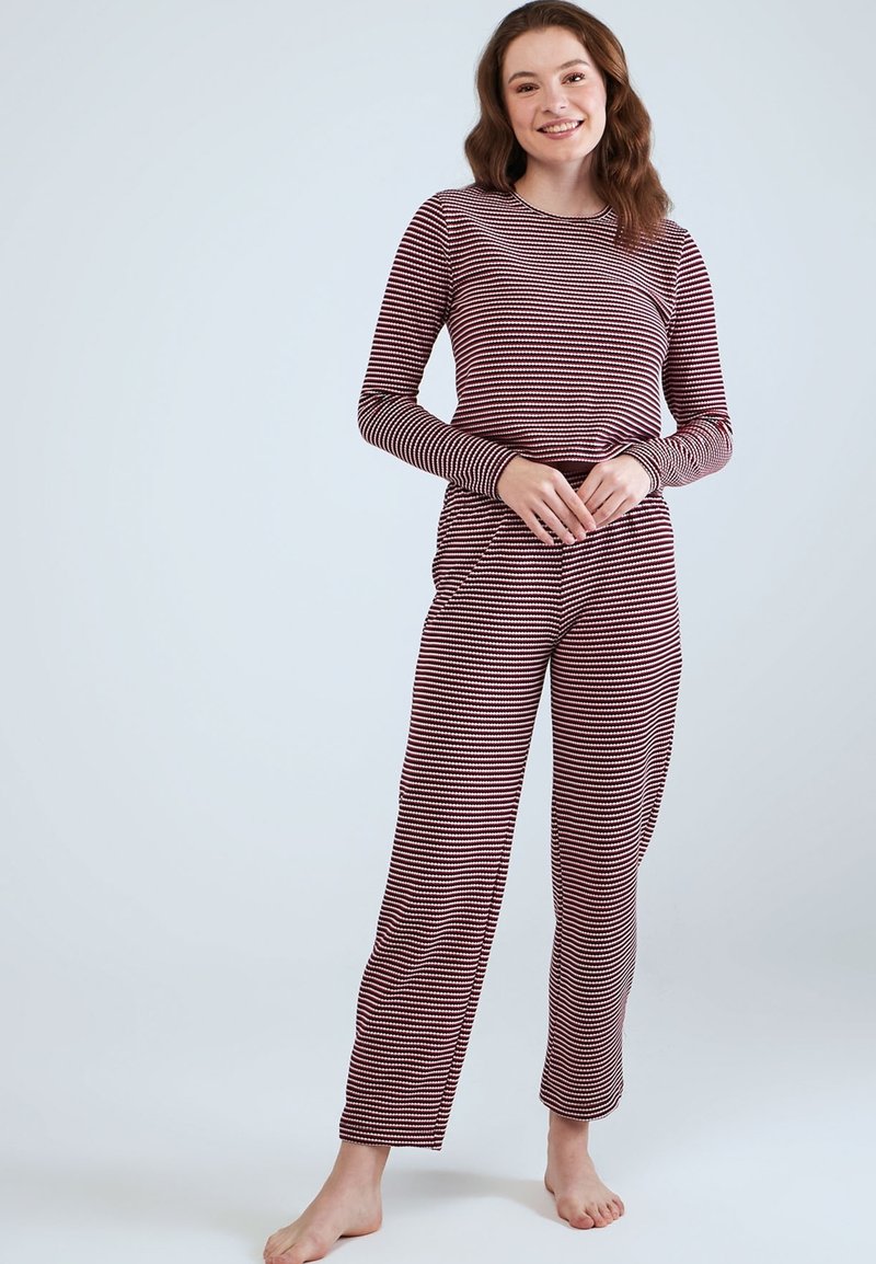  LONG SLEEVE STRIPED - Nachtwäsche Set - Mix