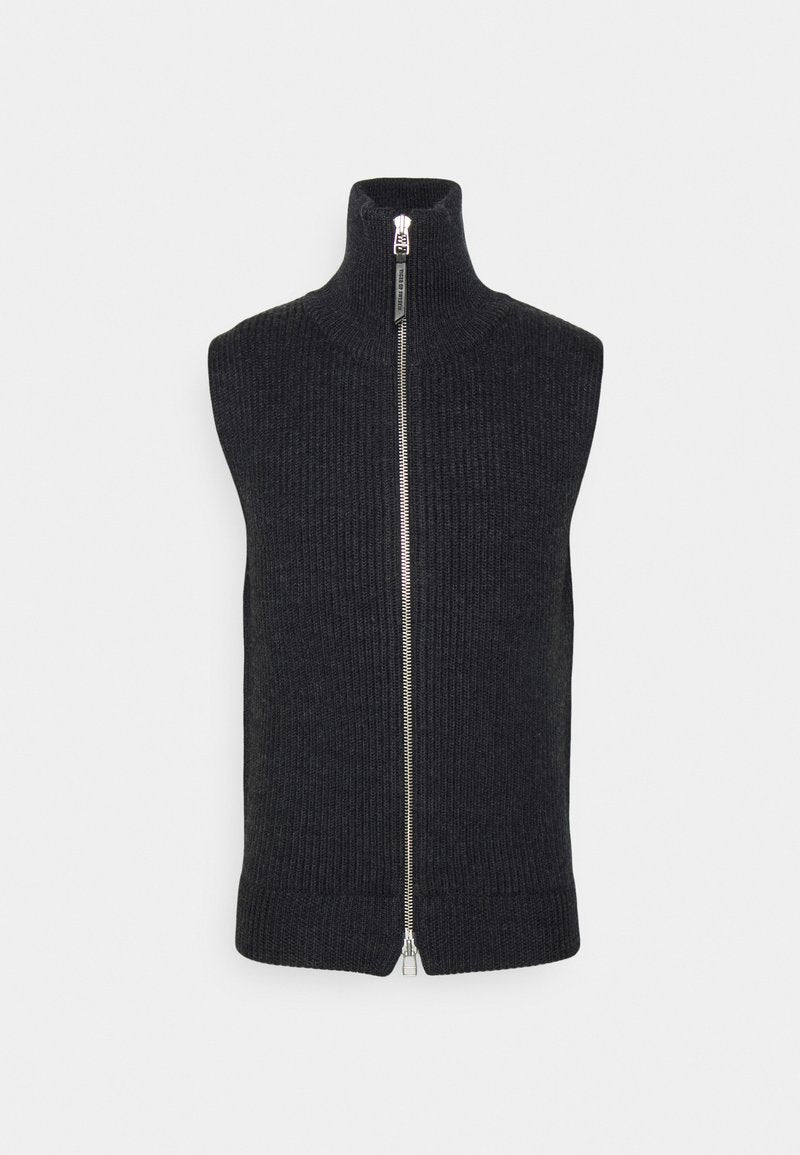 Tiger Of Sweden ALWIN - Weste - Dark Grey Mel