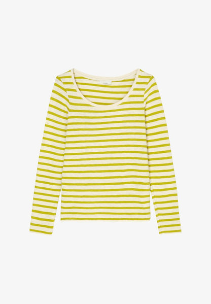 Marc O'Polo LONGSLEEVE - Langarmshirt - Multi Spring Sky