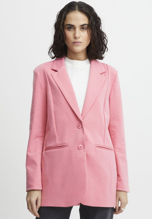 ICHI IHKATE SUS OVERSIZE BL - Blazer - Chateau Rose