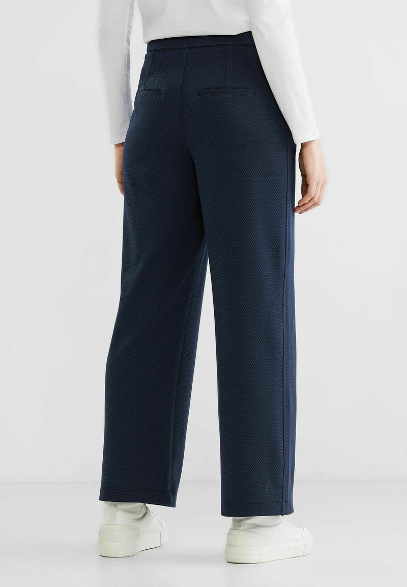 STREET ONE CASUAL FIT - Stoffhose - Blau