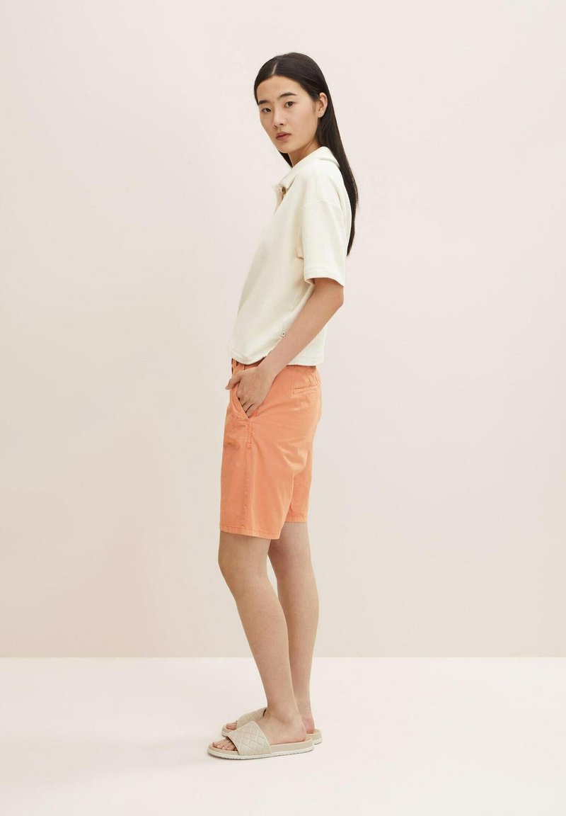 Tom Tailor Shorts - Cantaloupe Orange