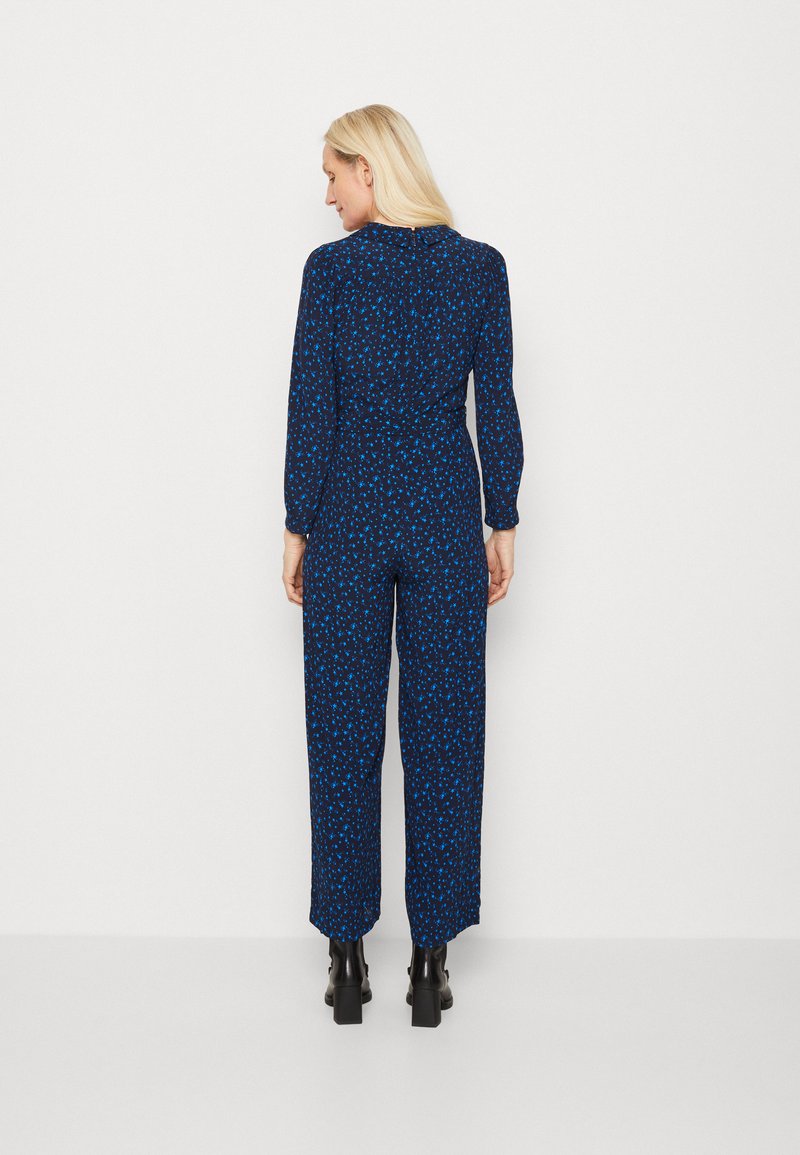 Marks & Spencer TIE NECK - Jumpsuit - Navy Mix