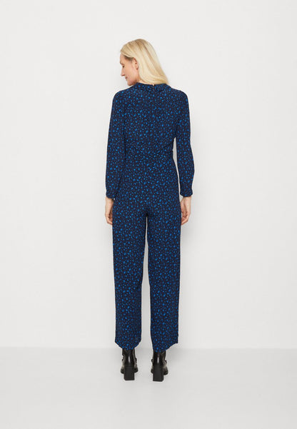 Marks & Spencer TIE NECK - Jumpsuit - Navy Mix