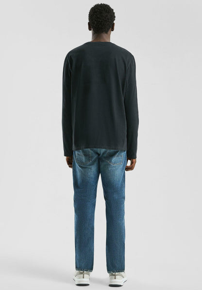  Long Sleeved Top - Schwarz