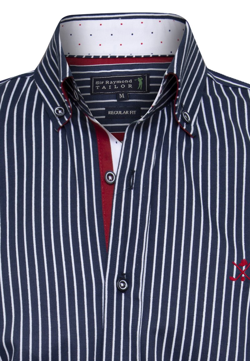  Hemd - Navy White Line