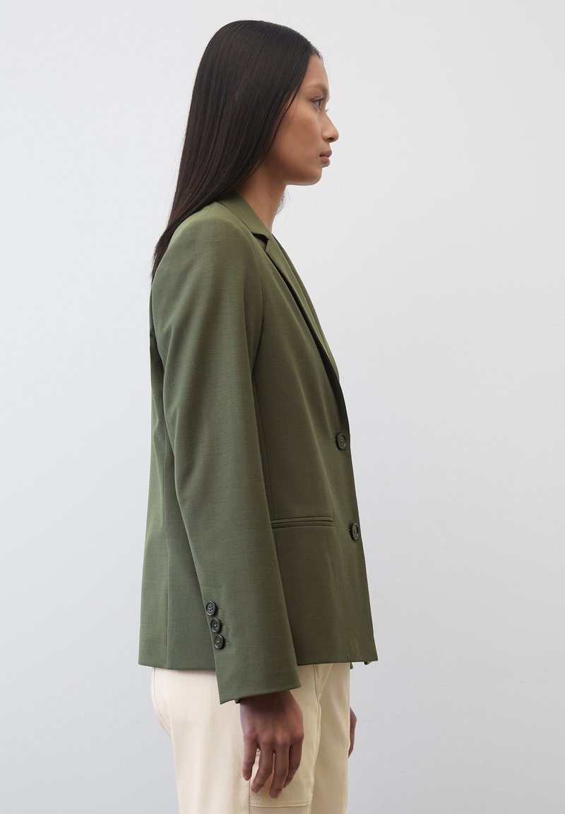 Marc O'Polo REGULAR CROPPED AUS STRET - Blazer - Wild Olive