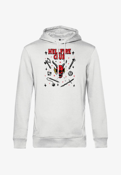 Henry Tiger STRANGER THINGS TEXTBOOK HFC - Kapuzenpullover - White