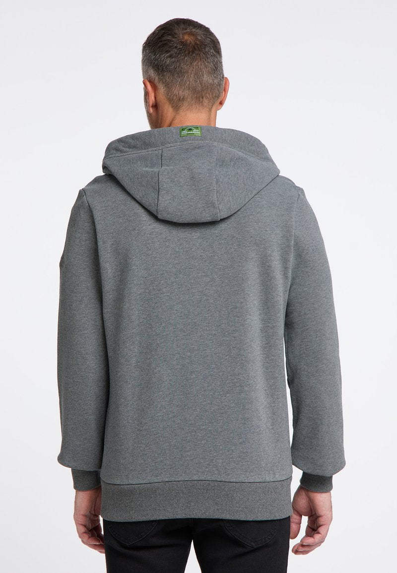 Schmuddelwedda Sweatjacke - Grau Melange
