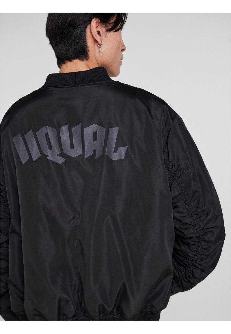  BOB JACKET UNISEX - Bomberjacke - Black