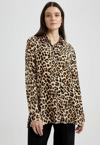 DeFacto Hemdbluse - Brown