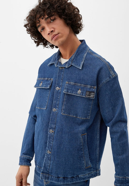 QS By S.Oliver Jeansjacke - Navy