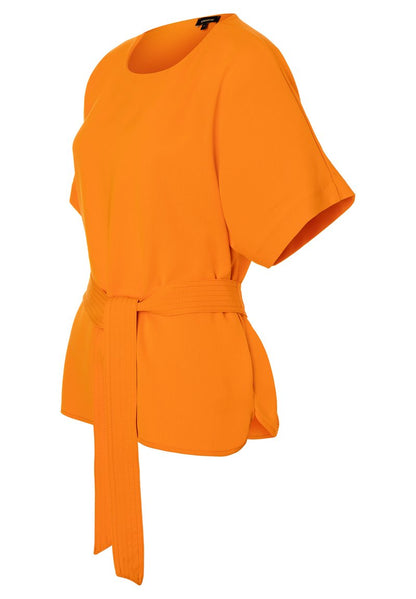 MORE&MORE MIT GÜRTEL - Bluse - Orange