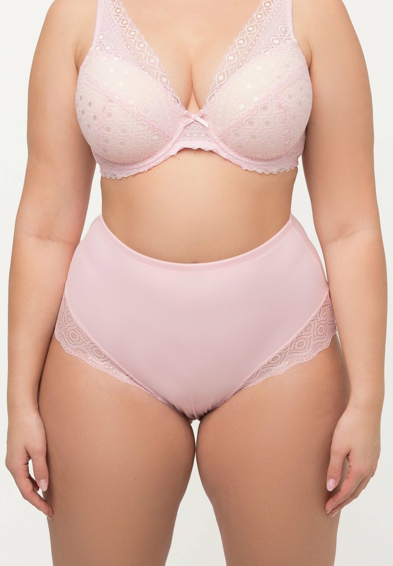 Ulla Popken MAXI KANT MICROGAREN - Slip - Baby Rosa