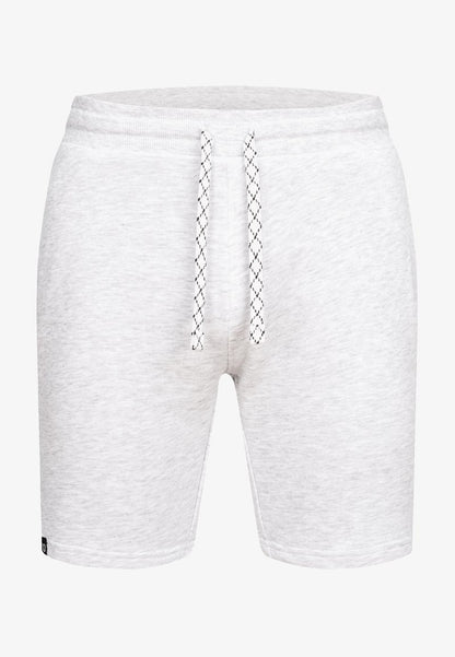 Indicode Jeans ALDRICH - Shorts - Ecru Mix