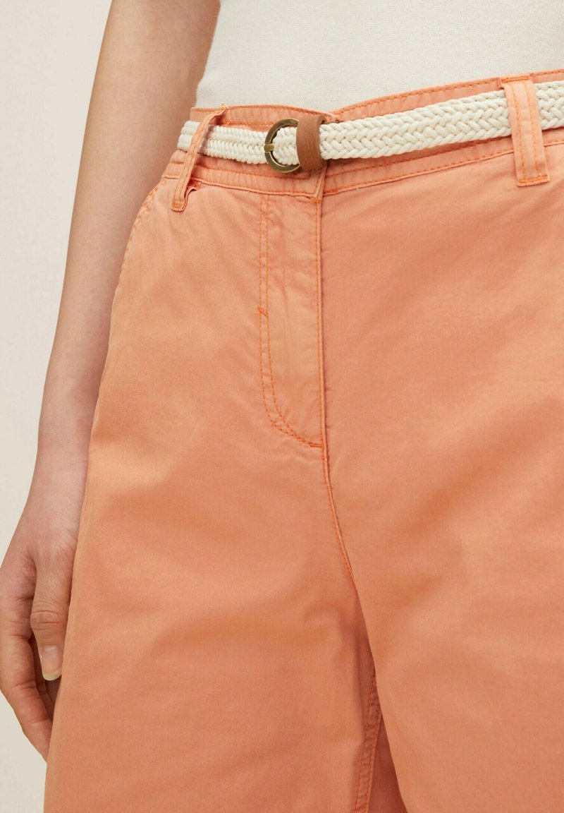 Tom Tailor Shorts - Cantaloupe Orange