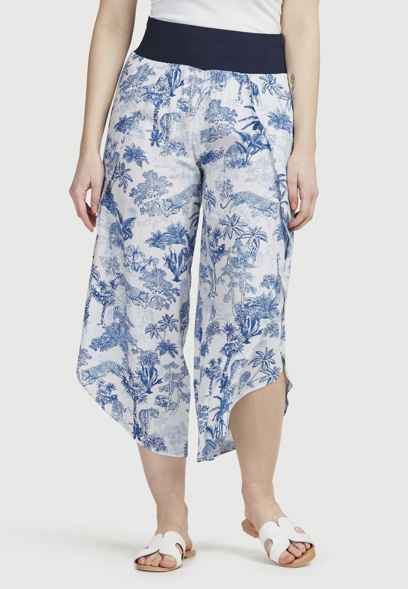 ODETTE - Stoffhose - Blue