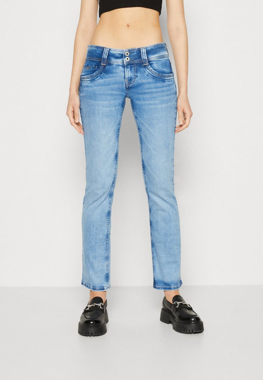 Pepe Jeans GEN - Jeans Straight Leg - Blue Denim