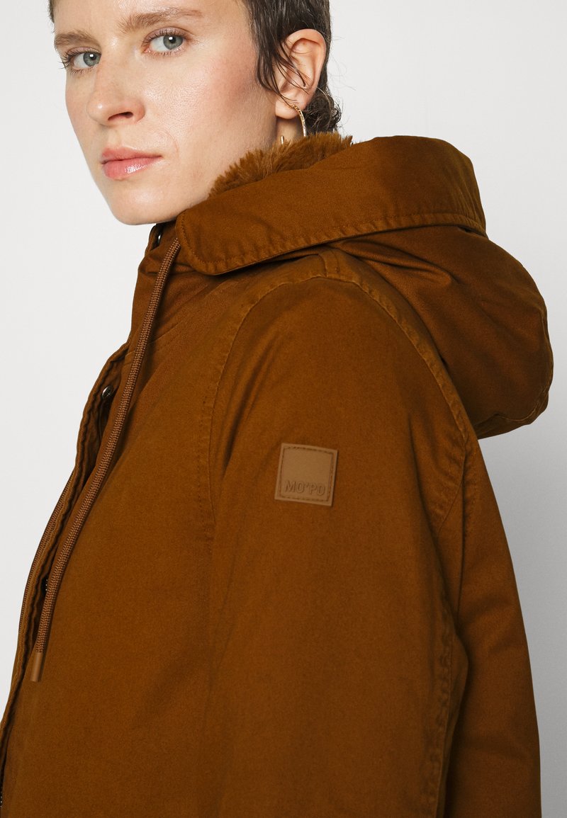 Marc O'Polo DENIM ZIPPER - Parka - True Brown